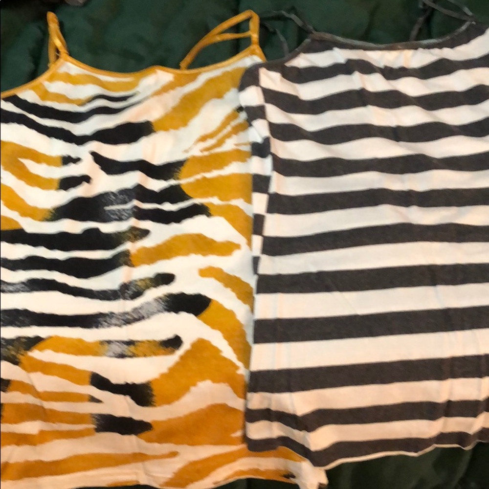 Two tank tops!